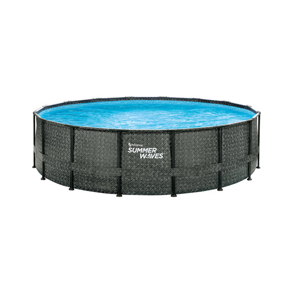 Elite Frame Pool, rottingstil, Ø 549 cm