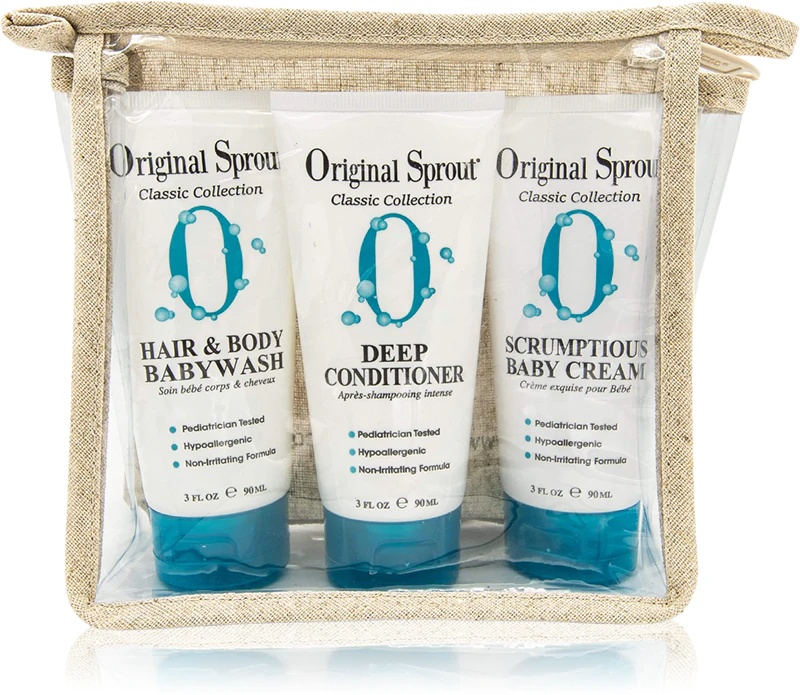 Originalni potovalni set Sprout Travel Trio za otroke