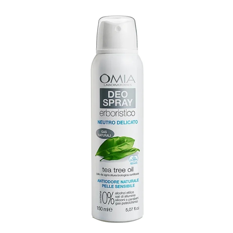 OMIA Omia Herbalist Déodorant Spray à l'huile d'arbre à thé 150 ml