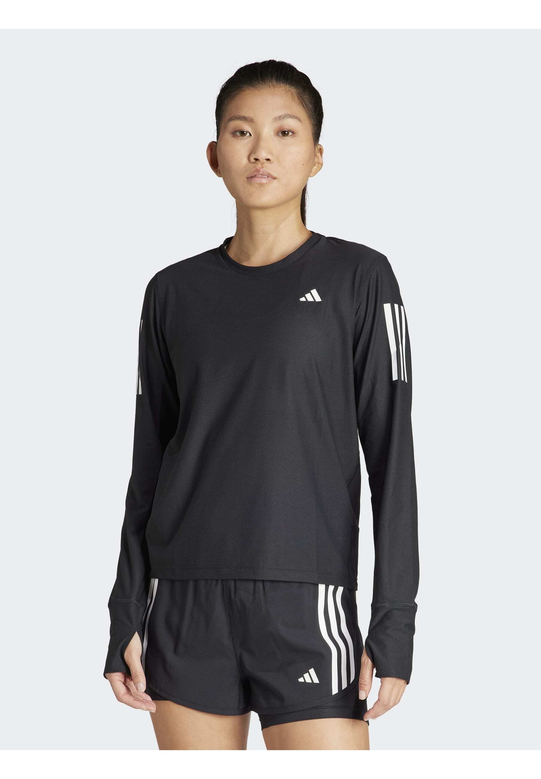 Haut à manches longues adidas Performance - noir