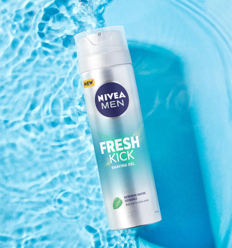 NIVEA MEN Fresh Kick Rasiergel für Männer