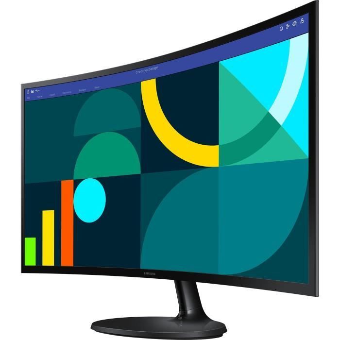PC Monitor - SAMSUNG - S24D364GAU - 24