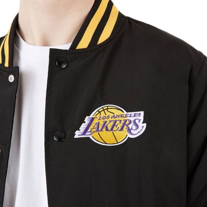 Veste Homme - New Era - Los Angeles Lakers - Taille XL - Couleur Noir - Manches Longues