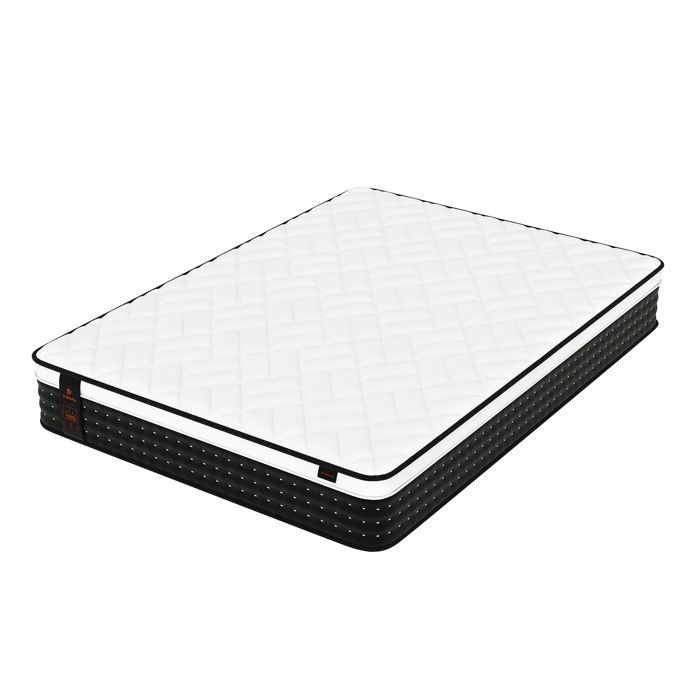 Matelas Patbrela 140x190 cm - Très épais 21 cm - Mousse mémoire de forme HR,Blue Latex,Hypoallergénique