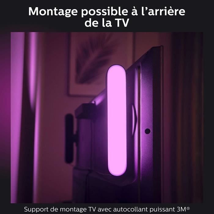 Lámpara inteligente Philips Hue Hue Play Pack x1 - Blanca