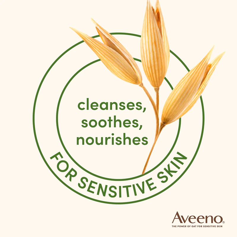 Aveeno Sabonete Líquido Hidratante Diário Creme de Banho Nutritivo Intensivo