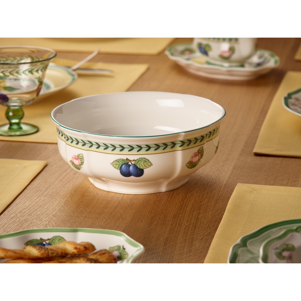 Villeroy & Boch apaļā salātu bļoda, modelis French Garden Fleurence - 1 gab.