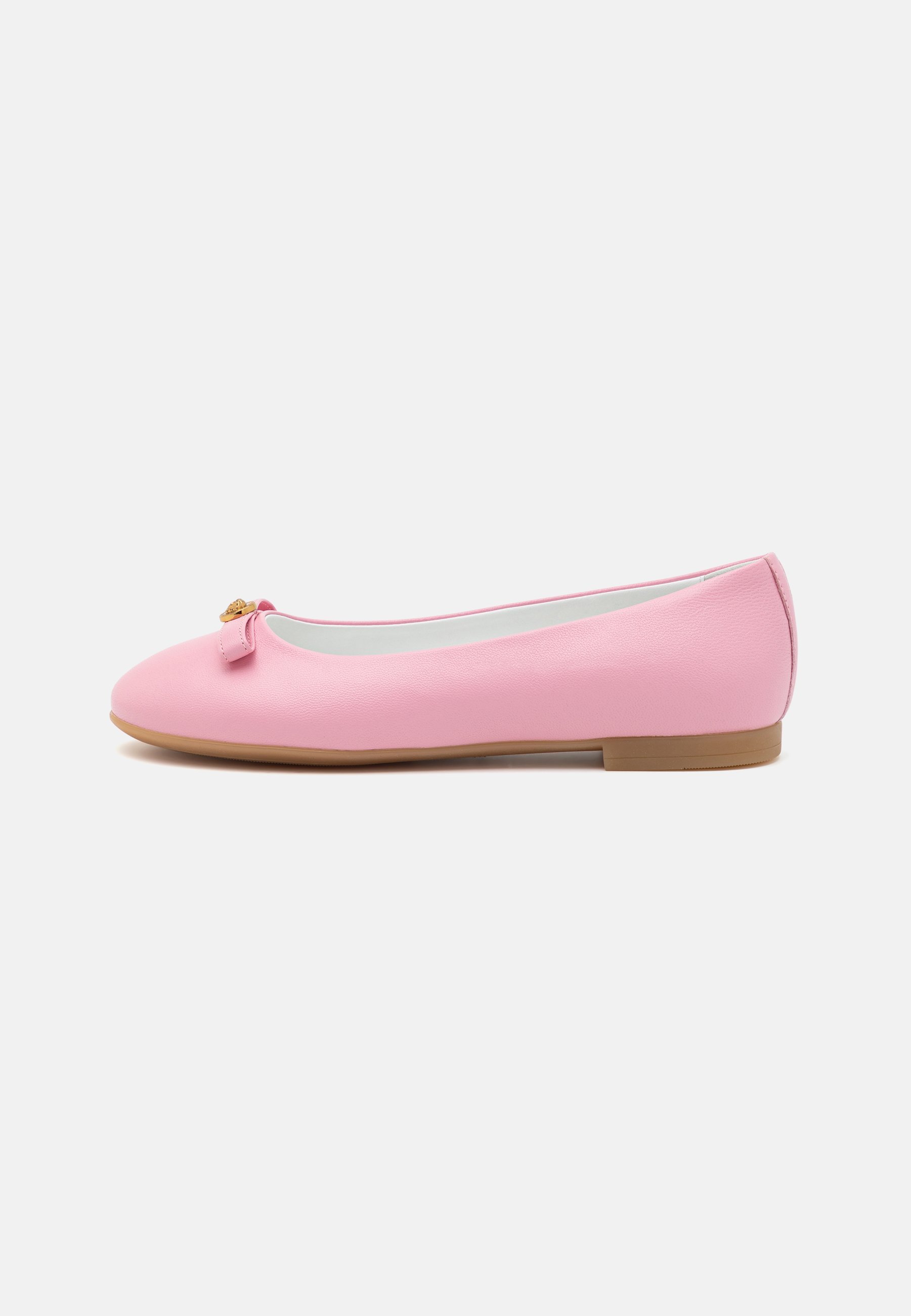 Versace FLAT - Baleriny - candy/oro versa