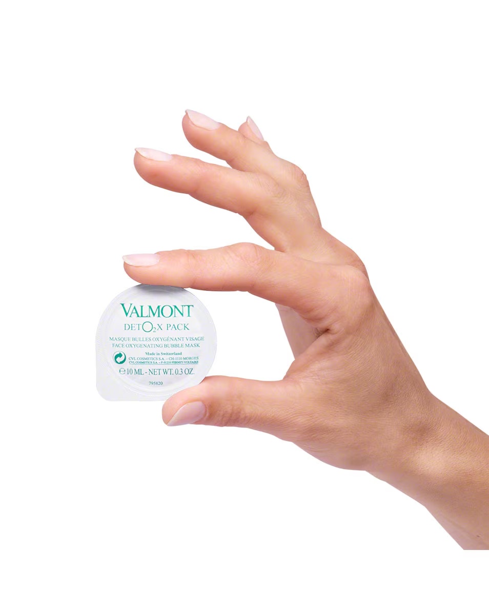 Μάσκα με φούσκες πλούσια σε οξυγόνο VALMONT Deto2x pack