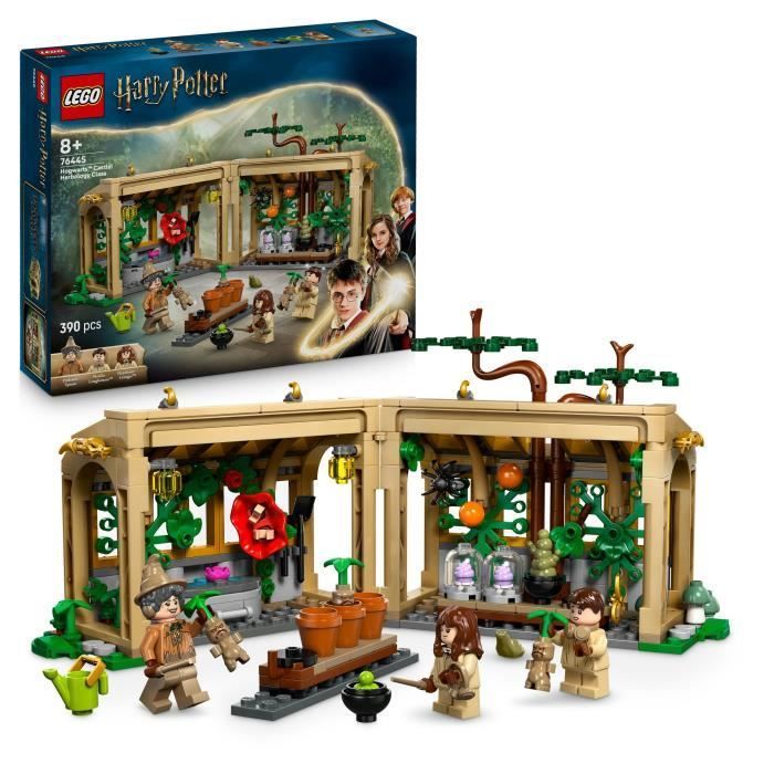 LEGO Harry Potter 76445 Le Château De Poudlard : Le Cours De Botanique - Jouet dès 8 Ans