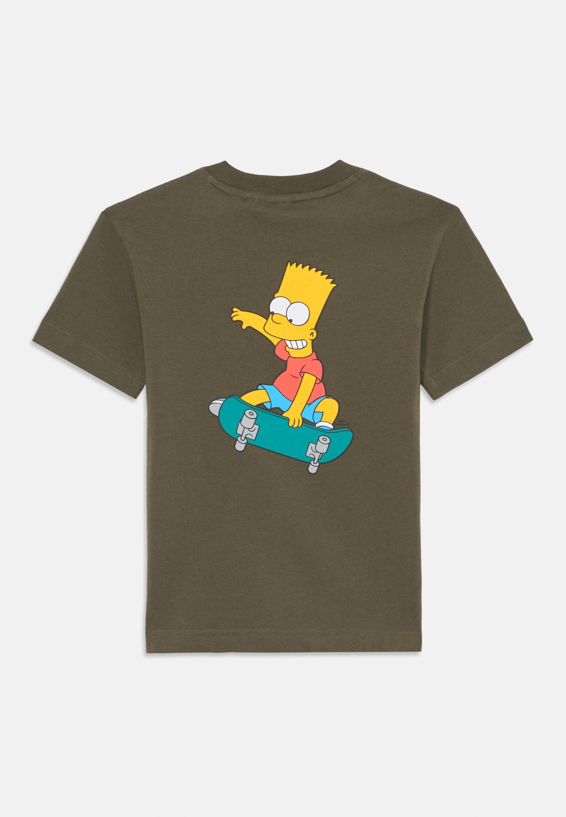 adidas Performance THE SIMPSONS KIDS UNISEX - T-shirt met print - olijfgroen
