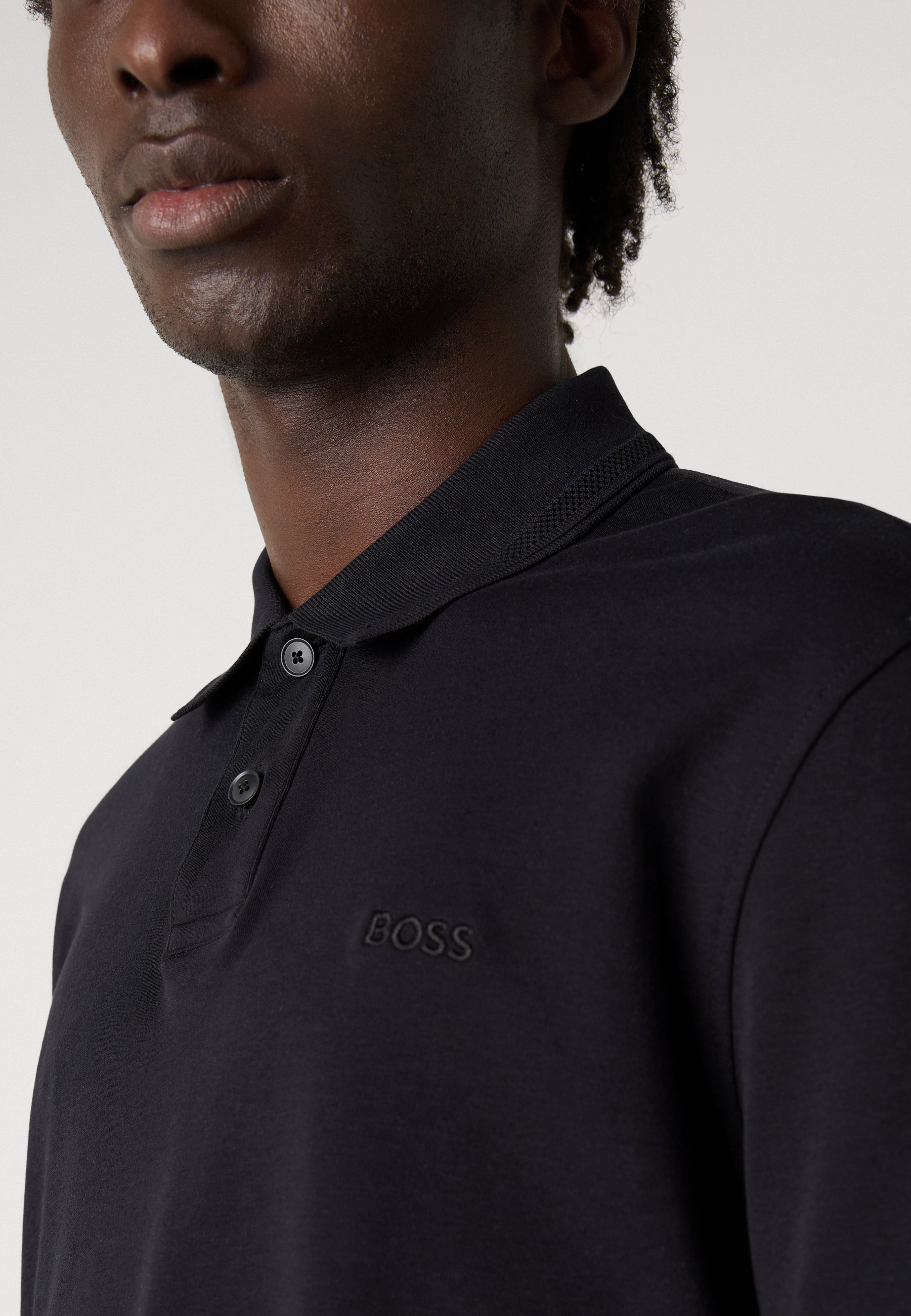 BOSS poloshirt - zwart