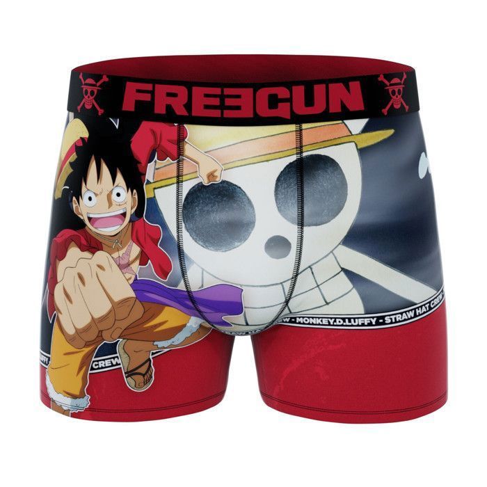 Boxer da ragazzo Freegun ONE PIECE - Viola (confezione da 5)