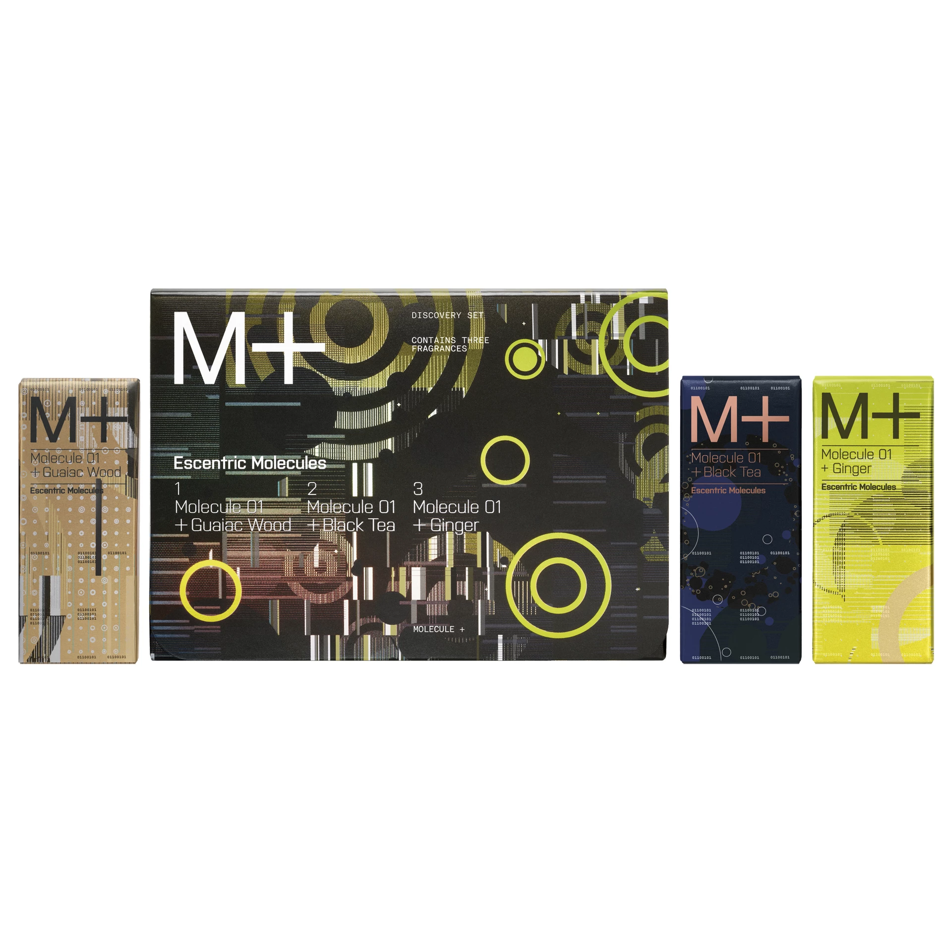 Set M+ Guaiac Wood Black Tea cu Ghimbir - Escentric Molecules