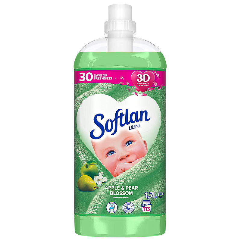 Softlan Tøymykner 1,7 l Eple- og pæreblomst