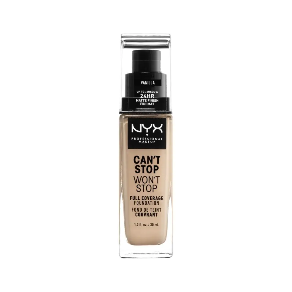 NYX Cant Stop Wont Stop Podkład do twarzy Vanilla
