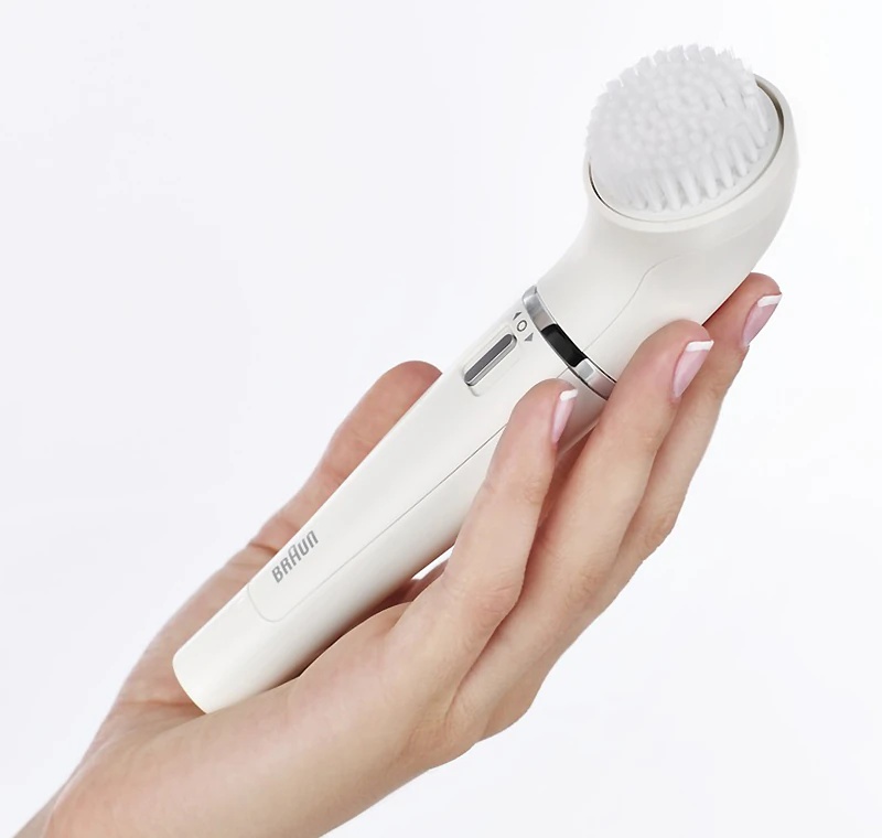 Braun Face 810 epiliatorius su veido valymo šepetėliu