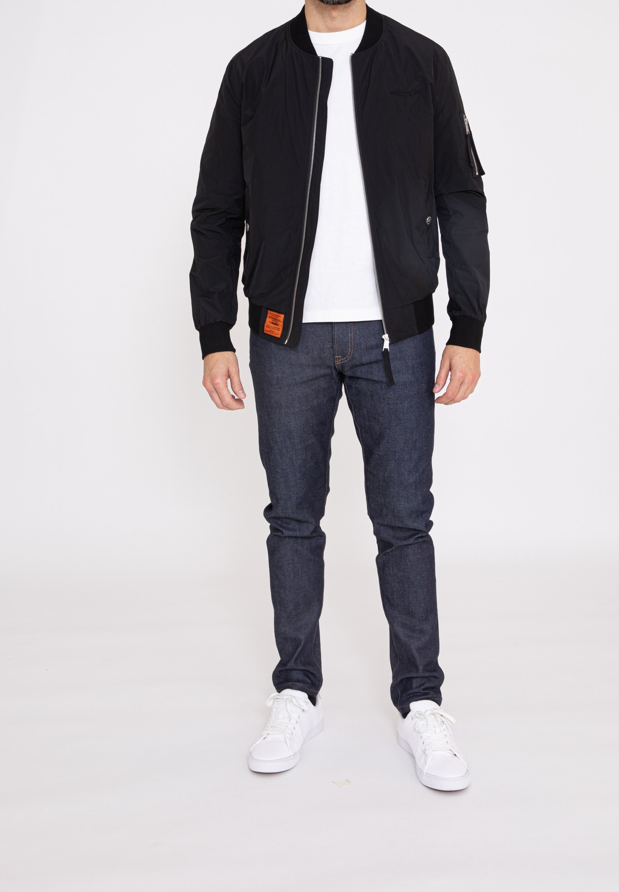 Blouson bomber - noir