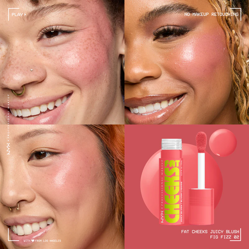 Blush Líquido NYX Professional Makeup Fat Cheeks Juicy