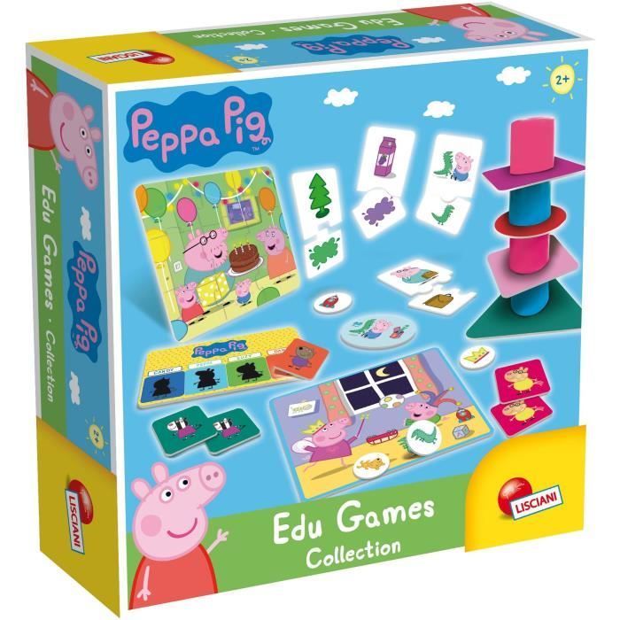 Coleção de jogos educativos - Peppa Pig - Coleção de jogos educativos - LISCIANI