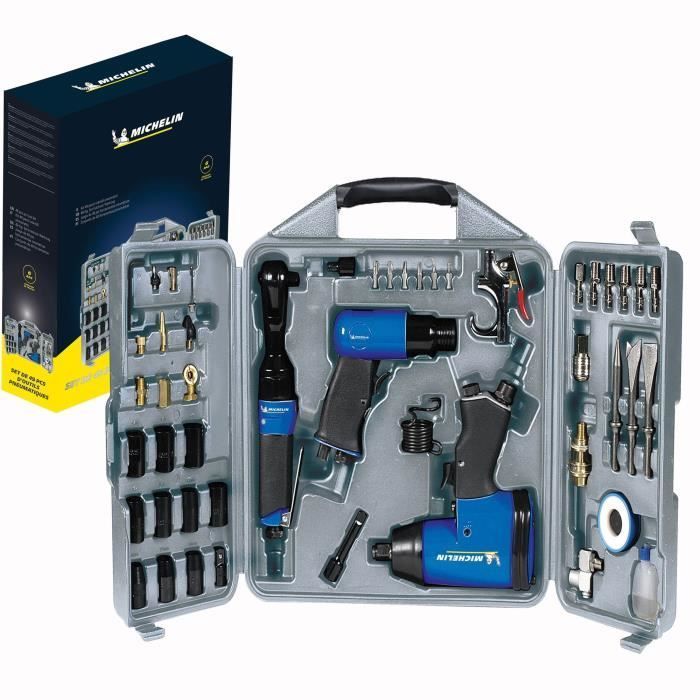 MICHELIN 49-delige pneumatische gereedschapset voor elke compressor