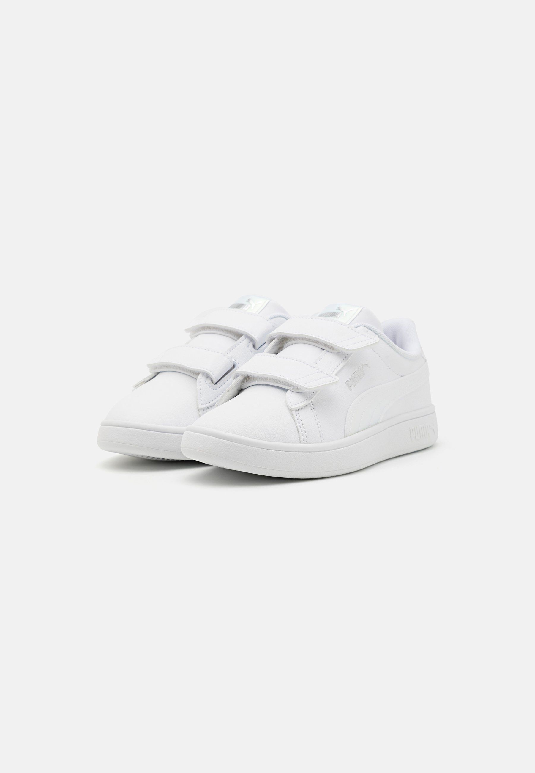 Puma SMASH 3.0 HOLO 2.0 UNISEX - Sneakers - wit/mauve mist/zilver