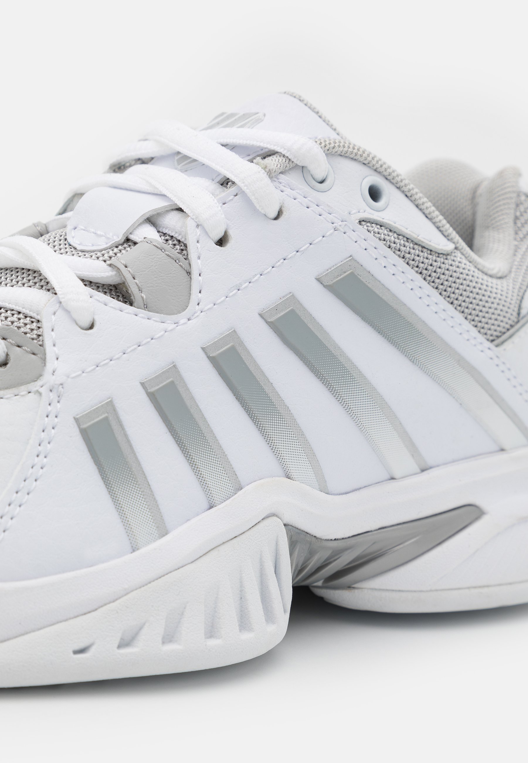 K-SWISS RECEIVER V - Scarpe da tennis multi-campo - bianco/blu vapore/argento