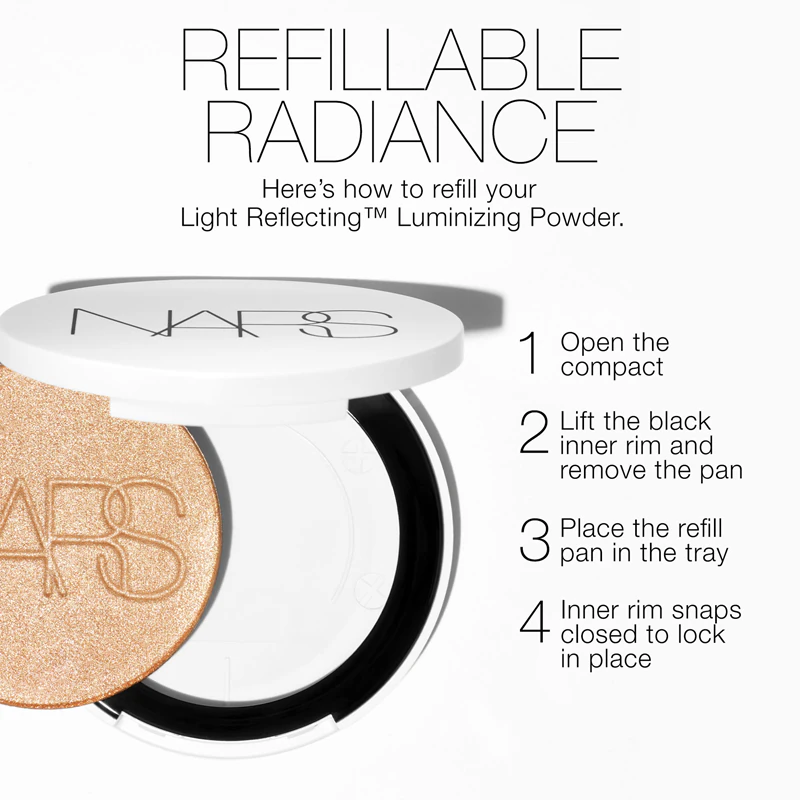Plnitelný rozjasňovač NARS Light Reflecting™ Powder Luminizer