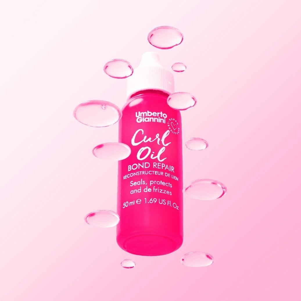 Umberto Giannini Hair Oil olej na kučery pre obnovu štruktúry vlasov - 50 ml