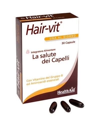 Hair-Vit Nahrungsergänzungsmittel für Haare und Nägel, 30 Kapseln