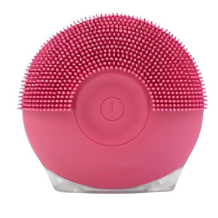 Brosse de Nettoyage Facial à Ultrasons et Massage Étanche IP68 Rose