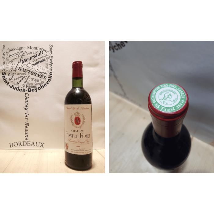 Château Pontet-Fumet 1982 - Saint-Emilion Grand Cru - 1 x 75 cl - Vino tinto