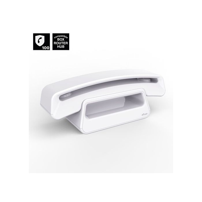 Teléfono inalámbrico DECT - ALCATEL - Epure Iconic - Diseño vintage - Pantalla grande - Manos libres