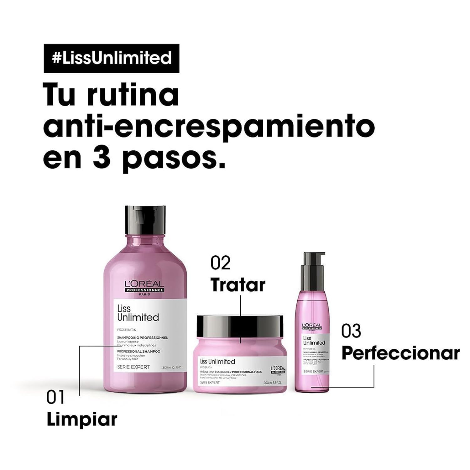 Serie Expert Liss Unlimited šampon Šamponi za salone