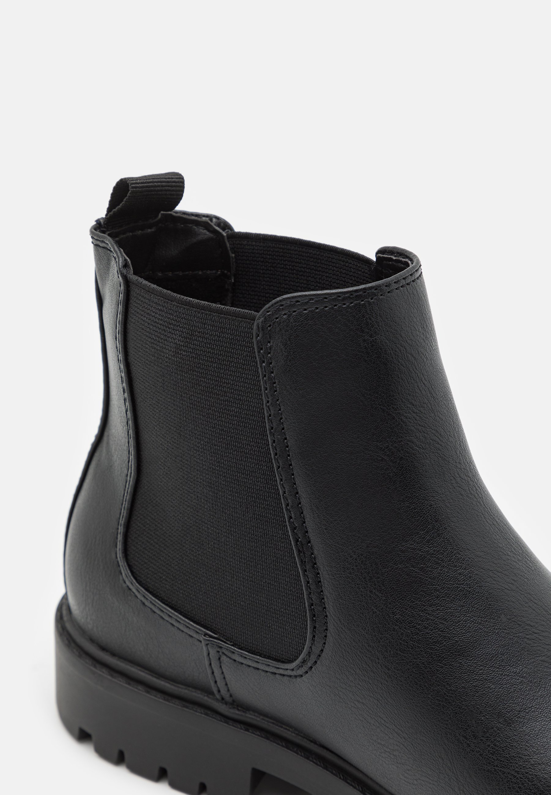 Pier One UNISSEX - Botas de cano curto - pretas