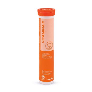 Wells C-vitamiini 20 kapselia