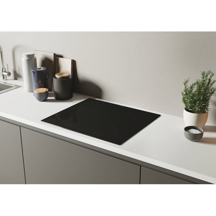 Placa de cocina de inducción ROSIERES RI642CBB - 4 vestíbulos - 7 200 W - L 60 cm
