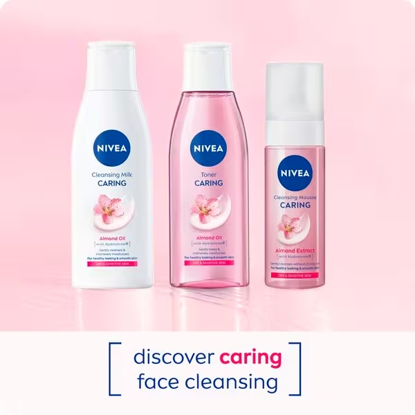 NIVEA Upokojujúca čistiaca pena<br>150ml - Suchá a citlivá pleť