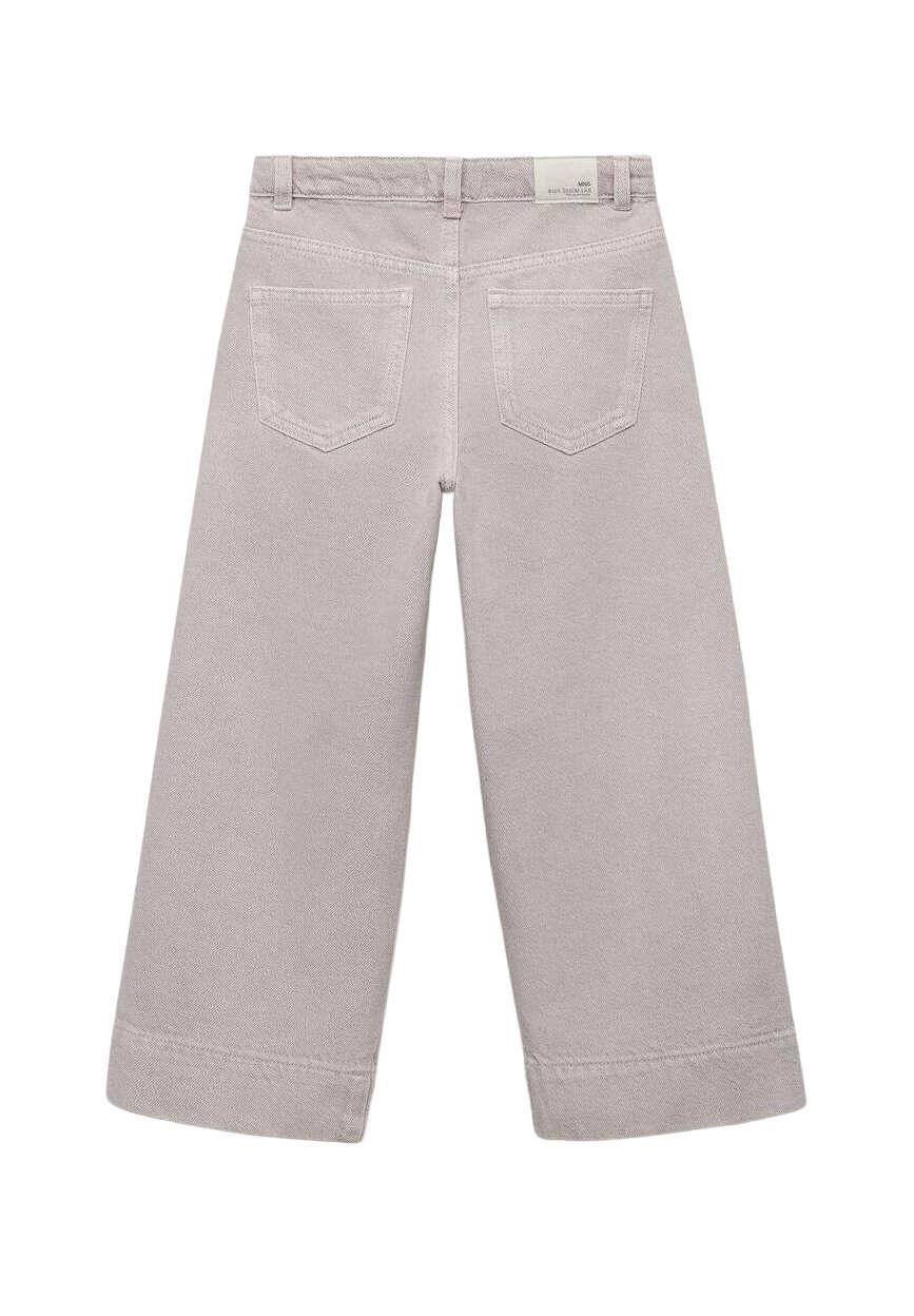 Mango Kids VARRÁSOS RÉSZLETES - Laza szabású farmer - lila