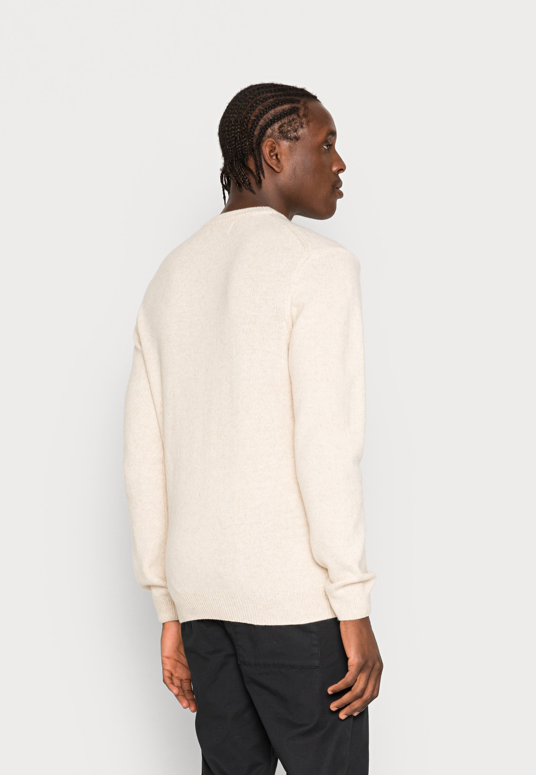 Casual Friday CFKARL CREW NECK - Maglione - melange sabbia chiaro