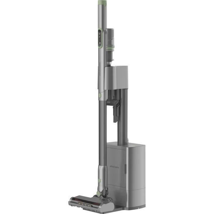 Aspirapolvere a bastone con base di svuotamento - ARTHUR MARTIN - AMAB148 – 200 W – Autonomia 40 min – 80 AW - Grigio