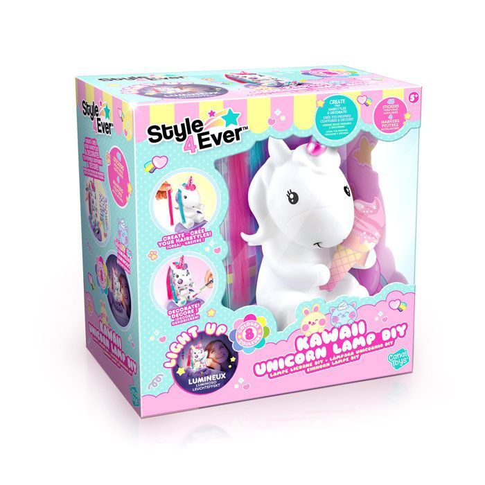 Cosmic Unicorn Lamp to Decorate - Collector's Edition - Canal Toys