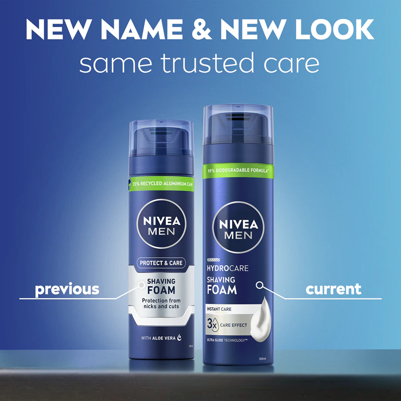 NIVEA MEN Hydrocare scheerschuim voor mannen