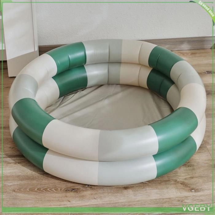 Piscina de bolas - FAFEICY - Hinchable - 143 cm - Verde - Para bebés