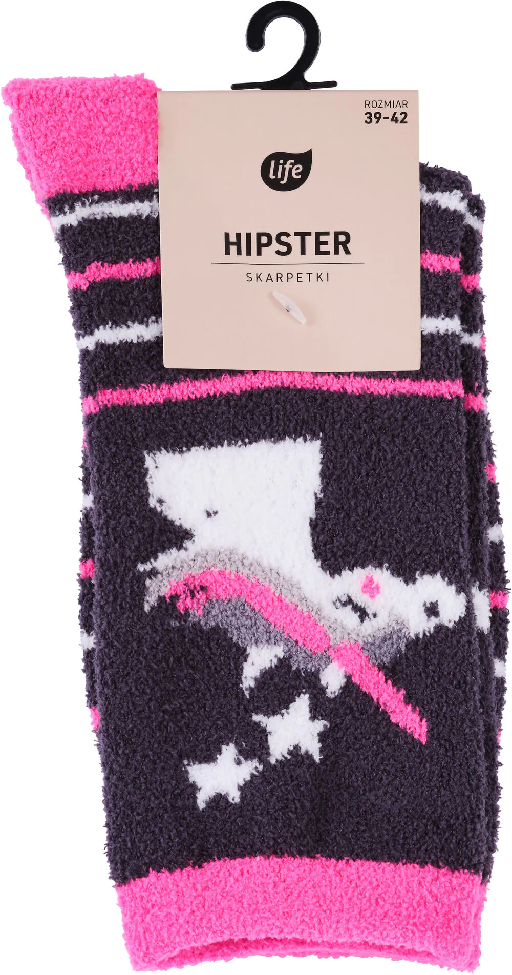 Life Hipster Świąteczne skarpetki damskie, Unicorn, rozm. 35-38