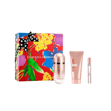 Carolina Herrera VIP Rosé parfémovaná voda dárková sada pro muže, 80 ml
