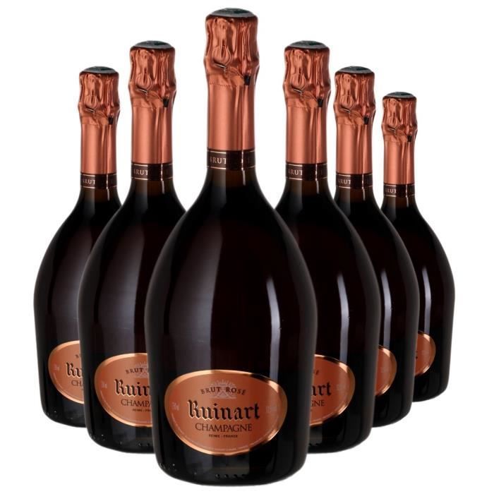 Champagne rosado Ruinart