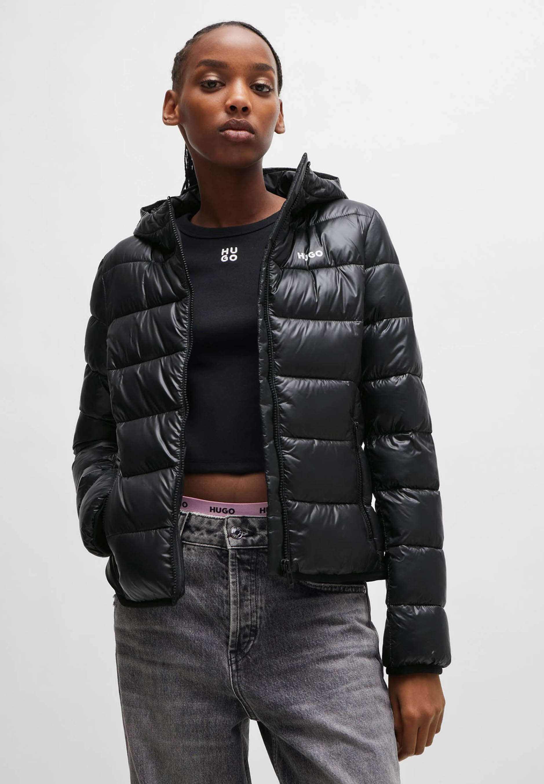 HUGO FAMARA 1 - Veste d'hiver - black