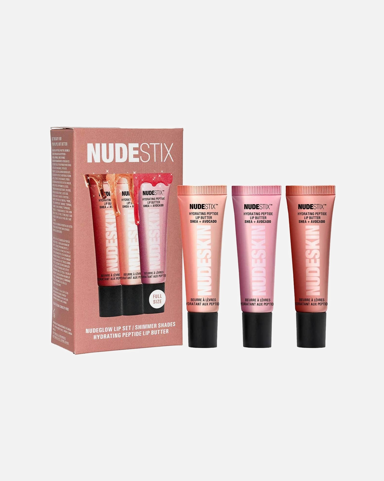 Nudestix lūpu kopšanas NUDEGLOW lūpu komplekts - 1 gab.