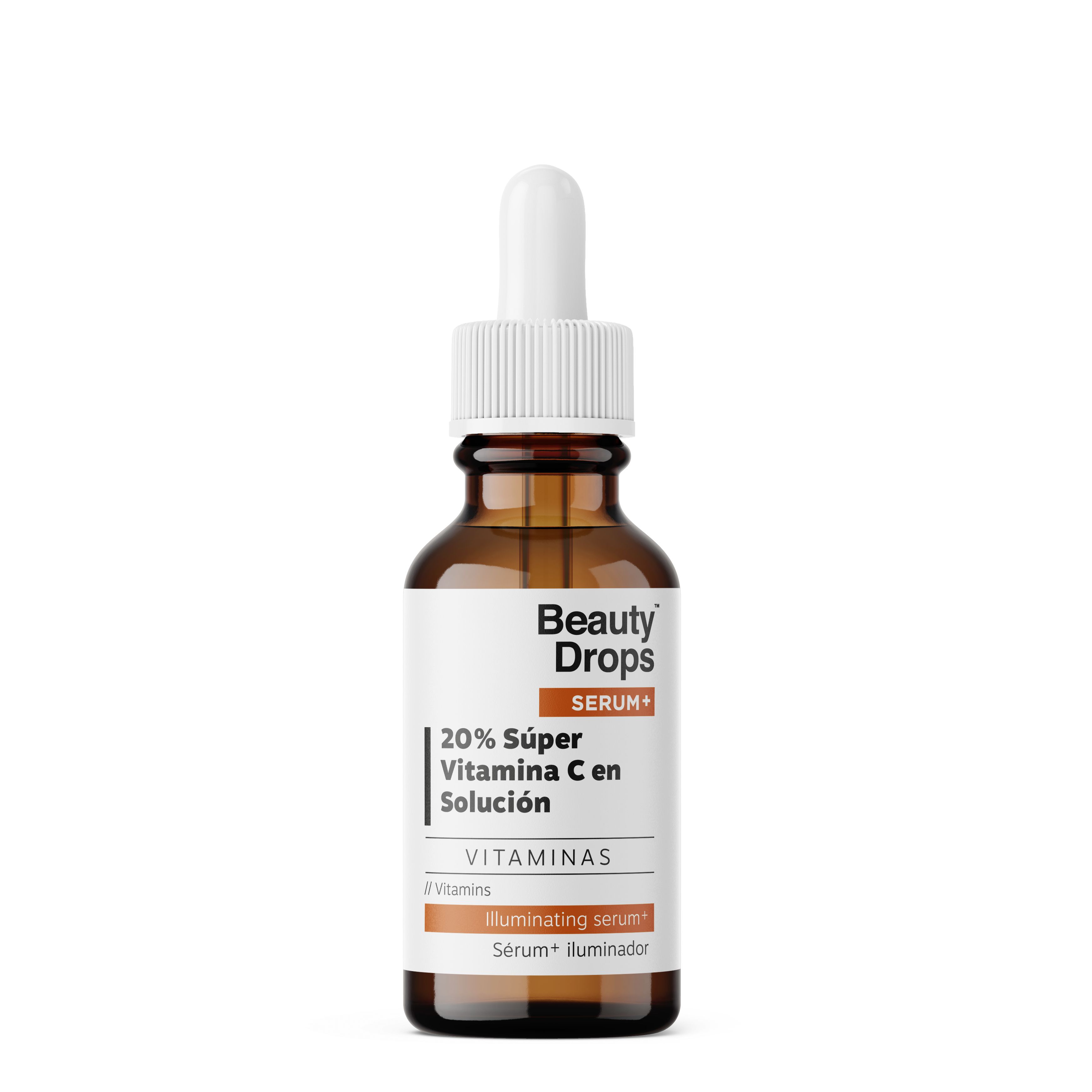 20 % supervitamino C tirpalo skaistinamasis serumas Serumai